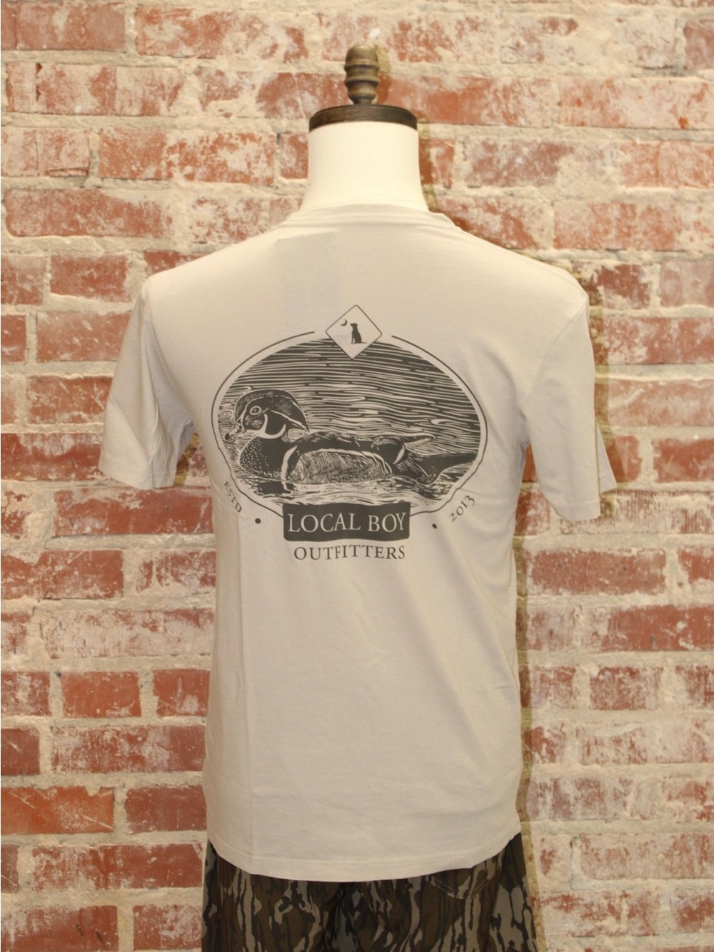 Local Boy Wood Cut Short Sleeve Tee